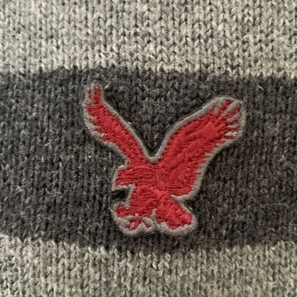 American Eagle VTG Fit Outfitters Wool Bland Men's Striped Sweater Size XL - Picture 2 of 10